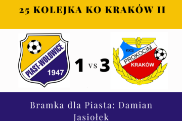 Piast wołowice Prokocim kraków klasa okręgowa kraków 2 22.05.2021